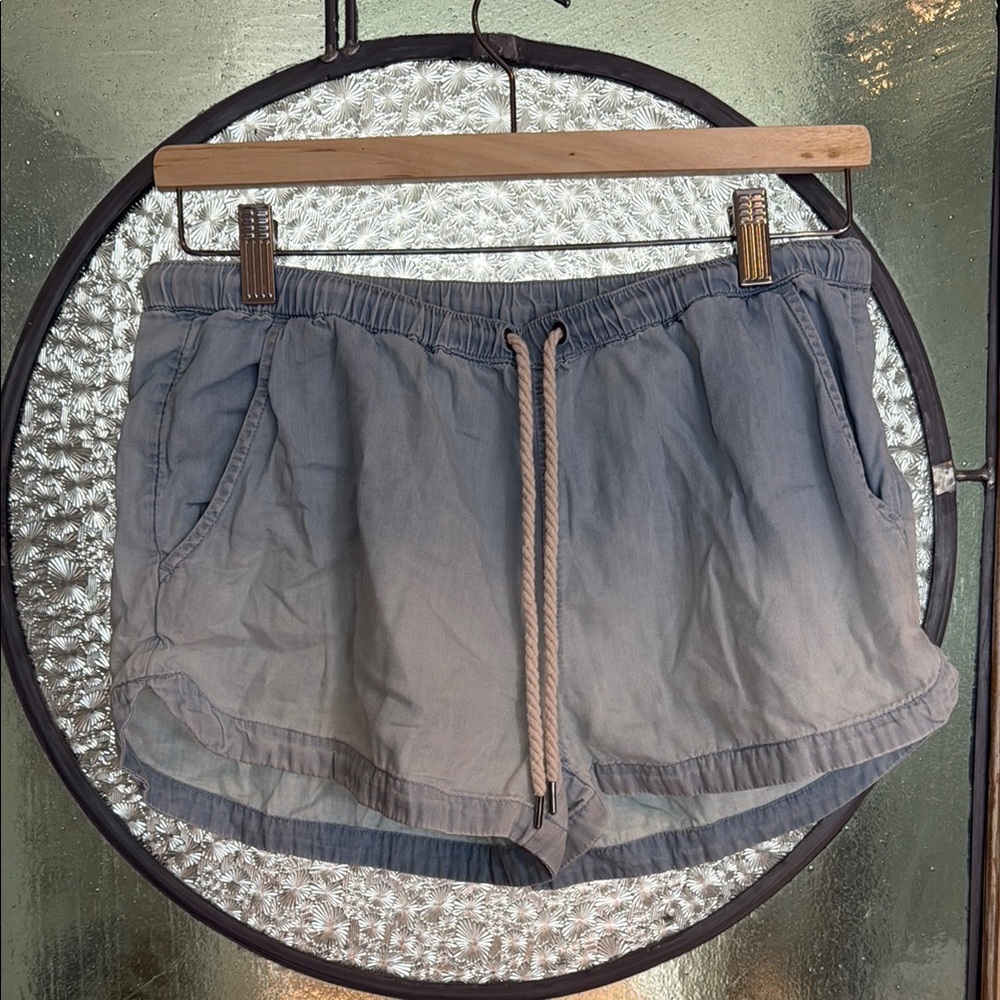 Aerie Blue Ombre Shorts